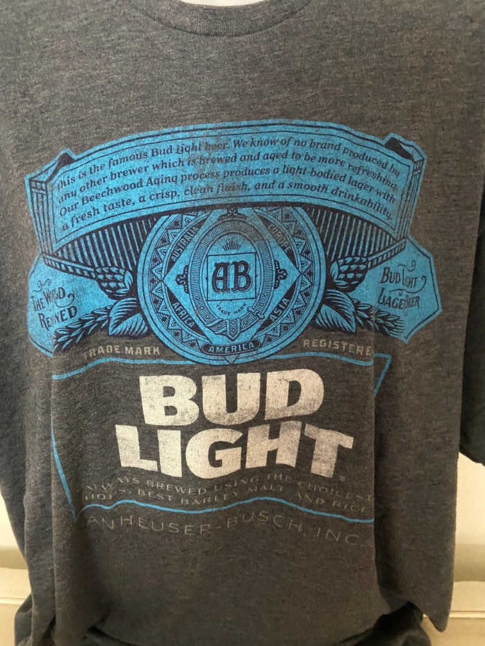 Vintage Bud Light Graphic Tee *Size XL - Deer Creek Mercantile