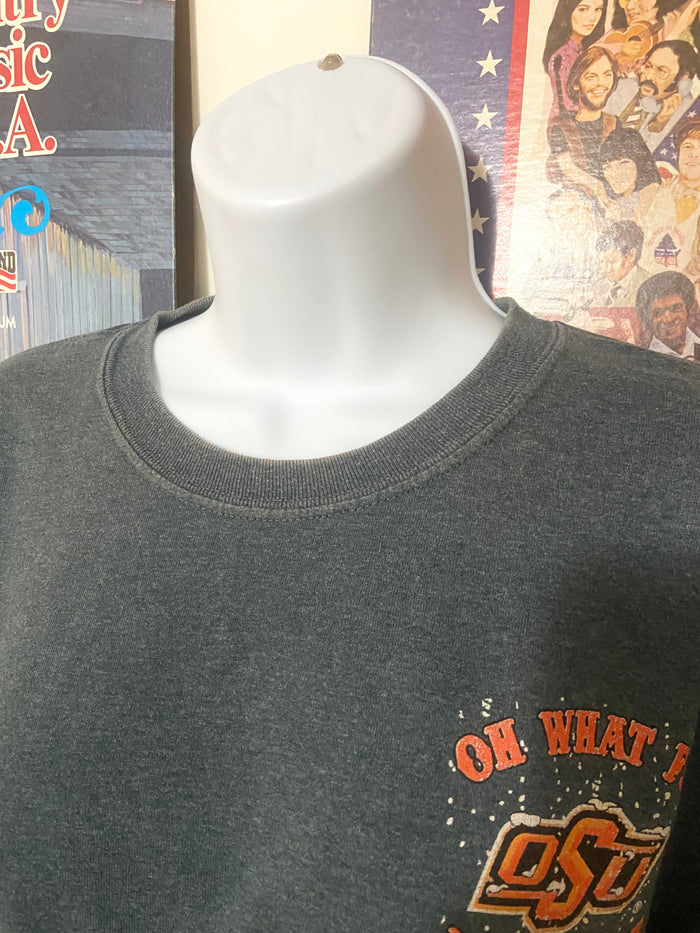 Vintage 2013 OSU On Bullets Graphic Long Sleeve Shirt *Size Large - Deer Creek Mercantile