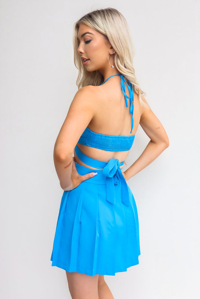 Avery Skirt - Blue - Runway Goddess