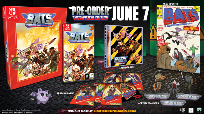 BATS: Bloodsucker Anti-Terror Squad Collector’s Edition (Switch)