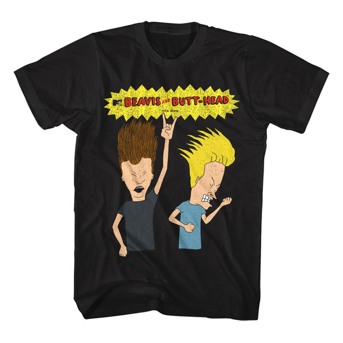 Beavis and Butthead Rockin Out Tee