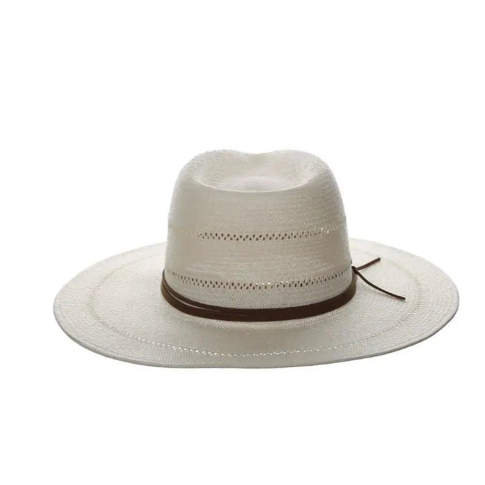 Biltmore Adore You - Wide Brim Toyo Straw Fedora Hat - Hatcountry