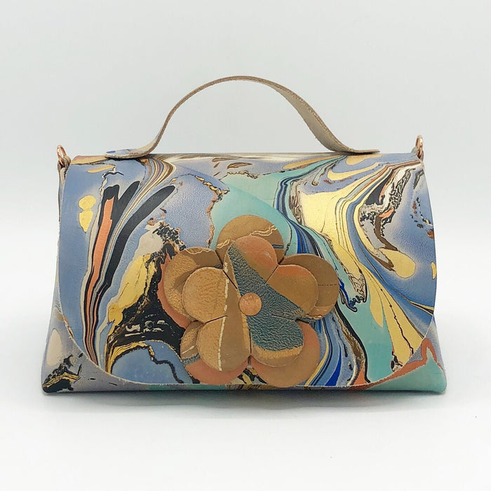 Blue Stone Mini Satchel - No One Alike