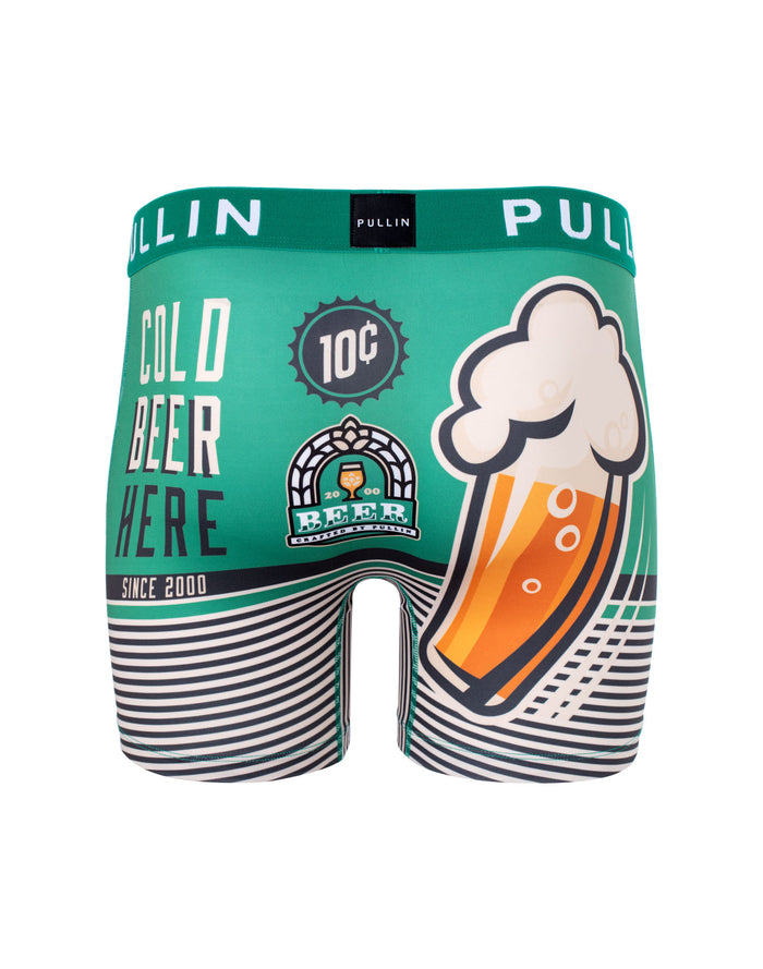 boxer long coldbeer PULLIN en lycra