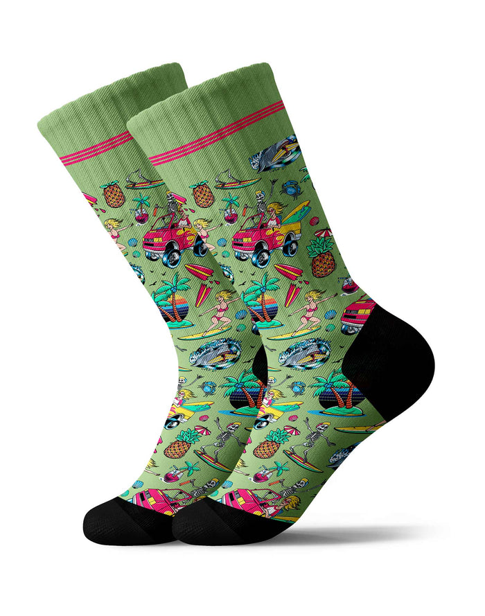 chaussettes sublimées longviceca PULLIN