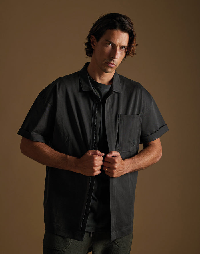 chemise oversize forest PULLIN en coton