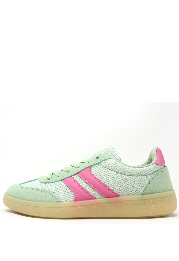 Contrast Stripe Trainer