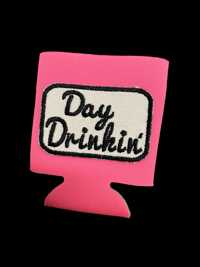 Day Drinkin' Pink Can Cooler