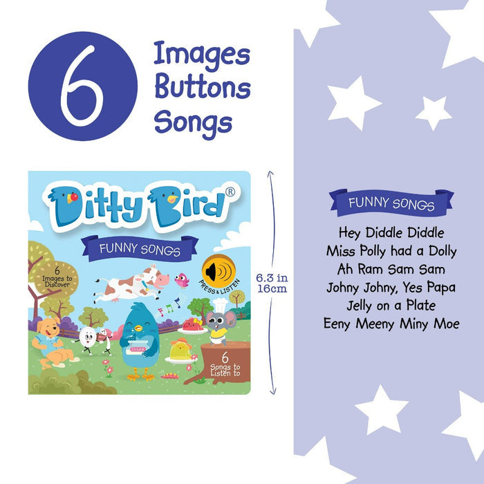 Ditty Birds Funny Songs Board Book