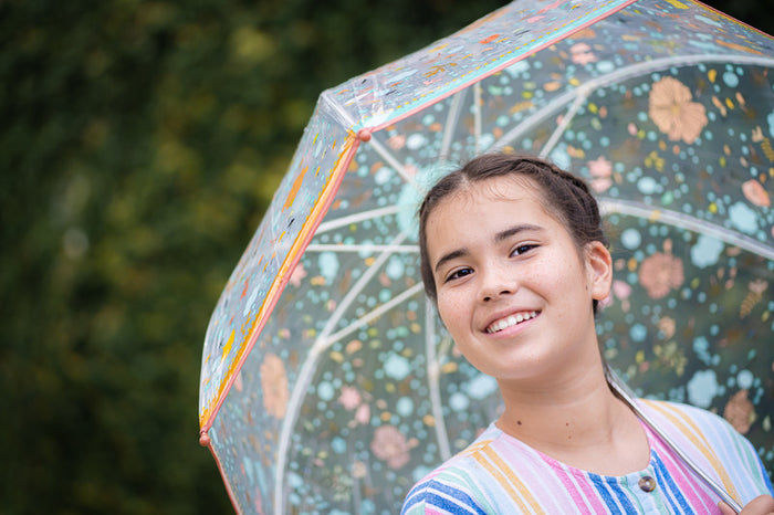 Djeco Little Flowers PVC Adult Umbrella