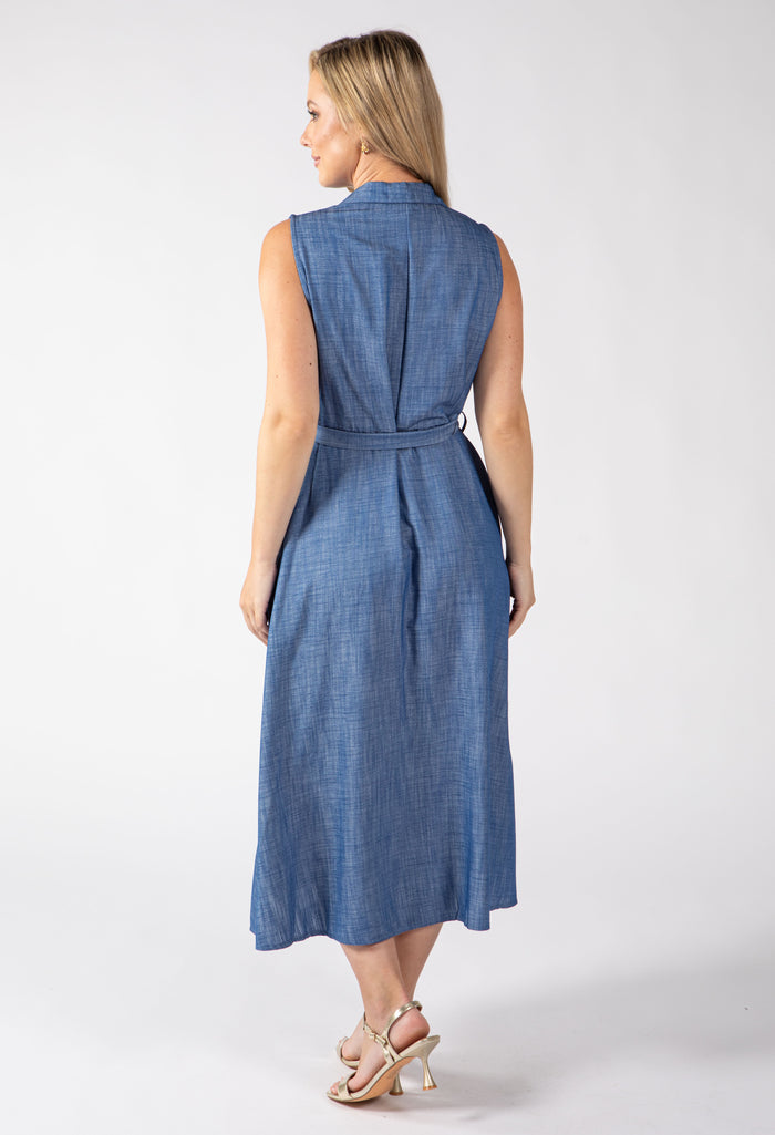 Emilia Denim Look Shirt Dress