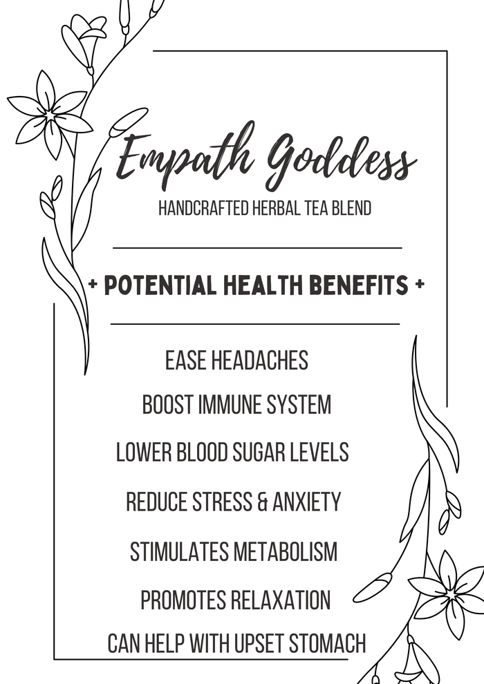Empath Goddess Loose Leaf Tea Blend - Relaxing & Cleansing