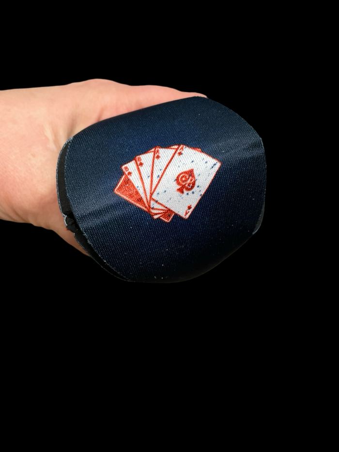 Five Card Poker on a Saturday Night Church on Sunday Morning Can cooler