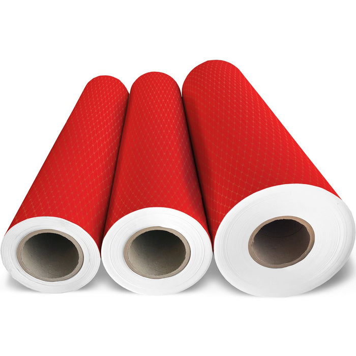 Gift Wrap - Beautiful Bows Red - Recycled Fiber