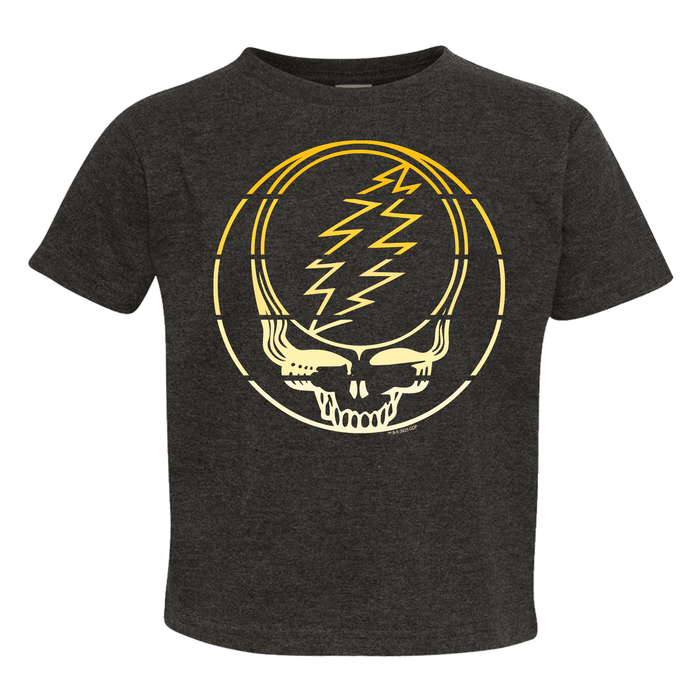Grateful Dead Yellow Stripes Stealie Toddler T