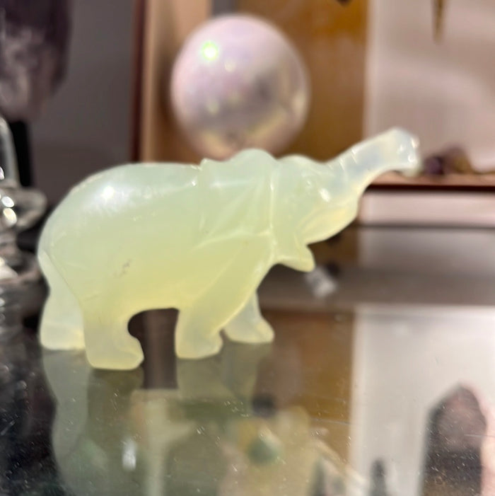 Jade Good Luck Elephant