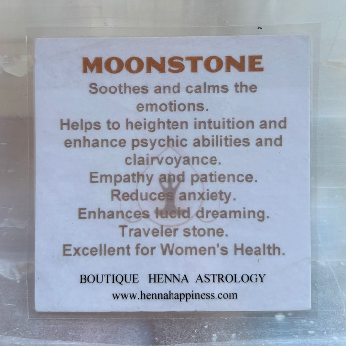 Moonstone Beaded Bracelet