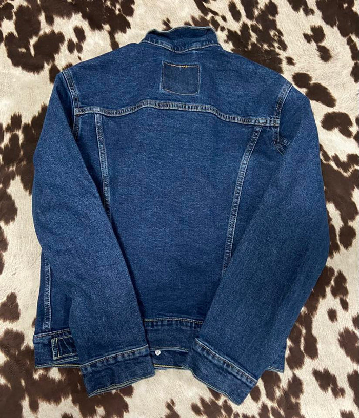 Pre-Loved Levi's Dark Denim Jacket Adult XS - Deer Creek Mercantile