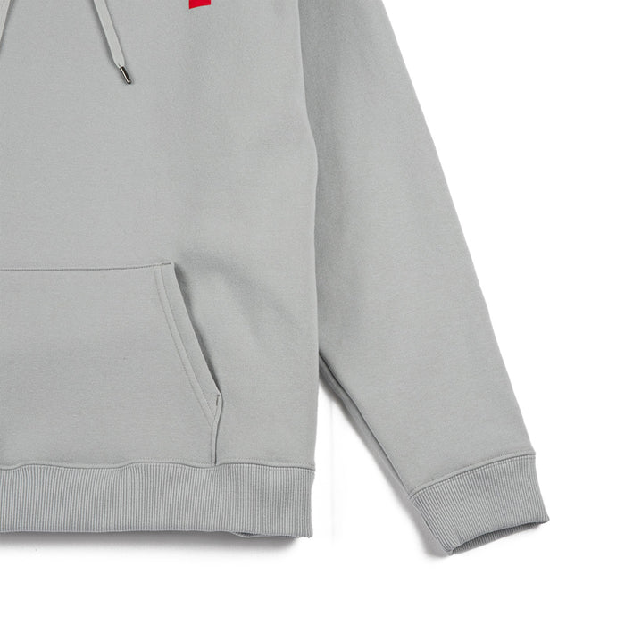 Red Box Everest Heavyweight Hoodie 'High Rise Grey'