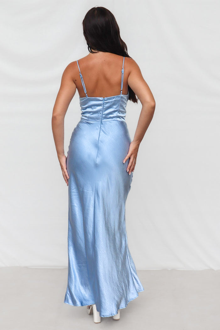 Ryder Maxi Dress - Blue - Runway Goddess