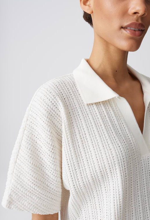 Sepoko Polo Knit Top