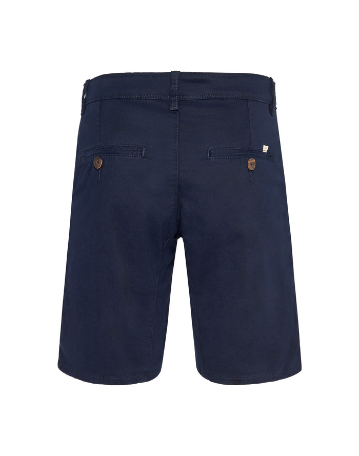 short chino indigo PULLIN en coton