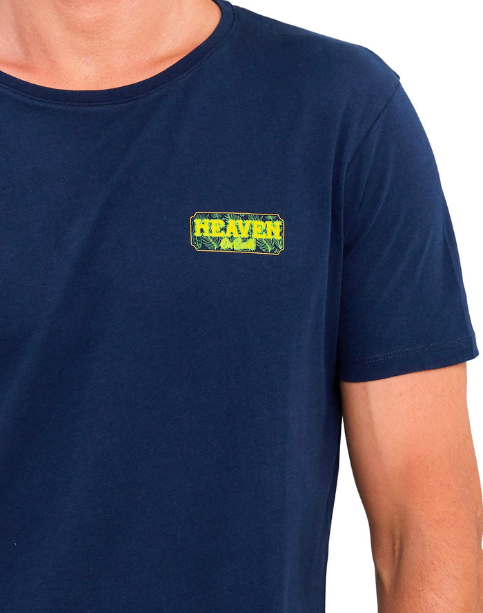 t-shirt heavennavy PULLIN en coton