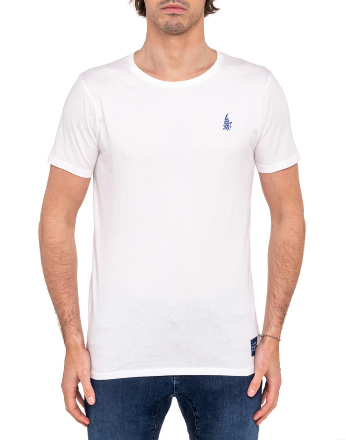 tsh patchpartoutwht PULLIN en coton