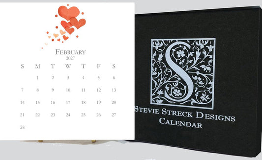 2027 Stevie Streck Calendar Refill