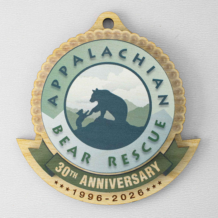 30th Anniversary Wooden Ornament