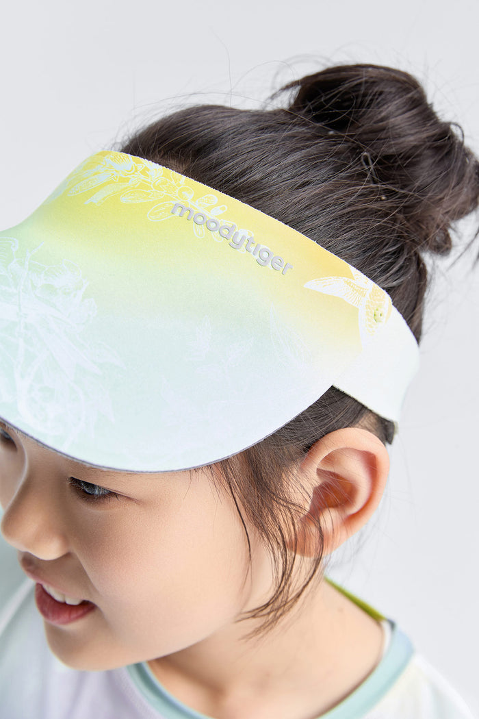 3D Foldable Visor **Gradient Buzz Cyan**