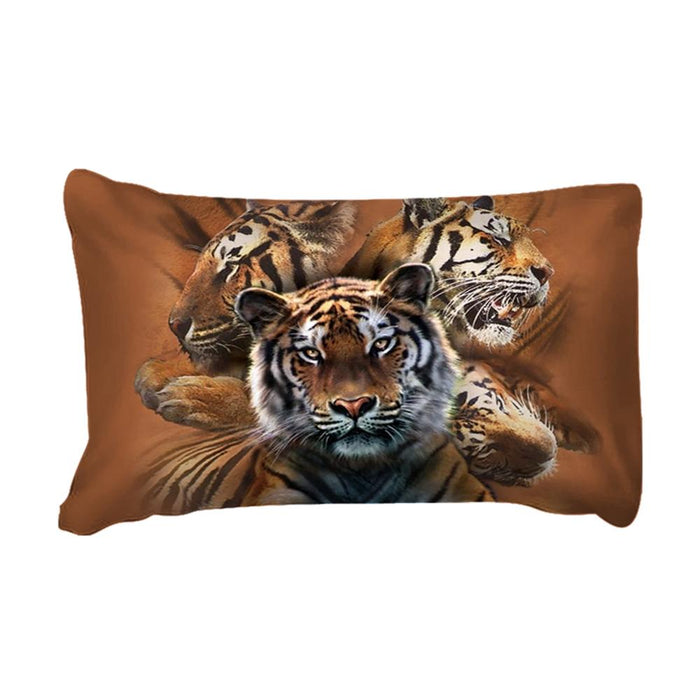 3D Tigers Quilt Cover/Bedding Sets