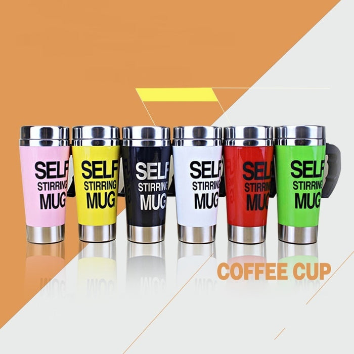 500ml Travel Automatic Self Stirring Stainless Steel Mugs