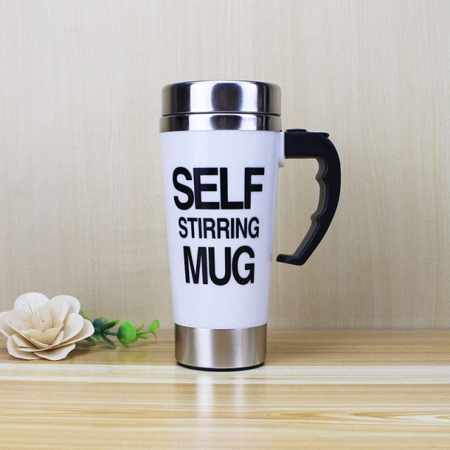 500ml Travel Automatic Self Stirring Stainless Steel Mugs