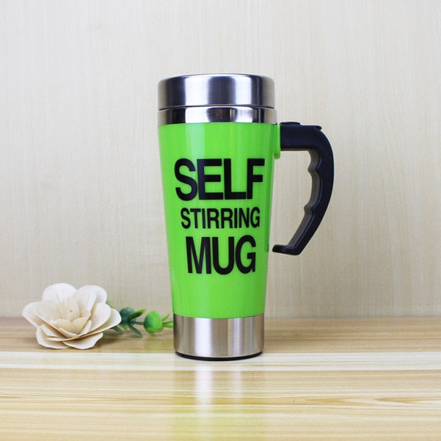 500ml Travel Automatic Self Stirring Stainless Steel Mugs