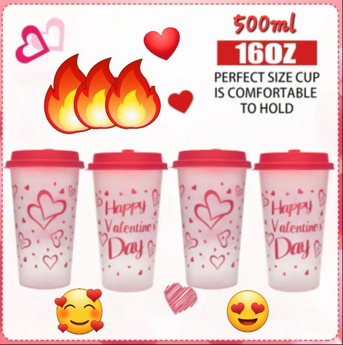 500ml Valentine's Day Tumbler - with FREE Gift