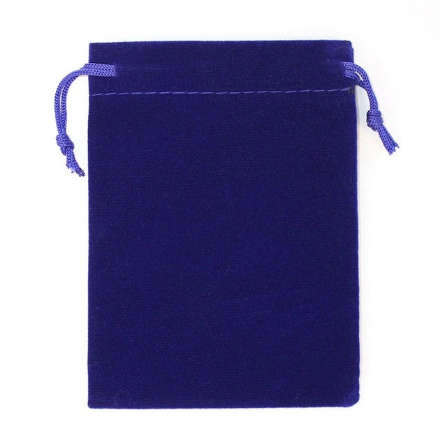 50Pcs/lot - 4 sizes -  Colourful Velvet Jewellery Drawstring Pouches/Gift Bags