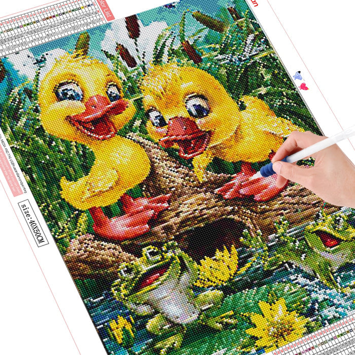 5D DIY Ducklings Diamond Paintings