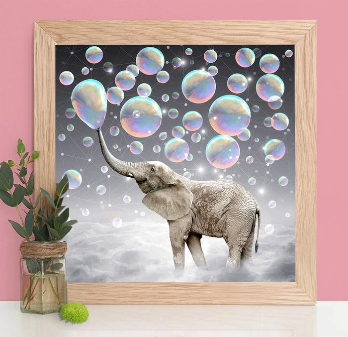 5D DIY Elephant Diamond Painting
