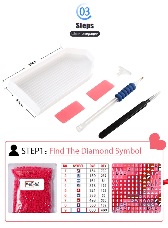 5D DIY Elephant Diamond Painting