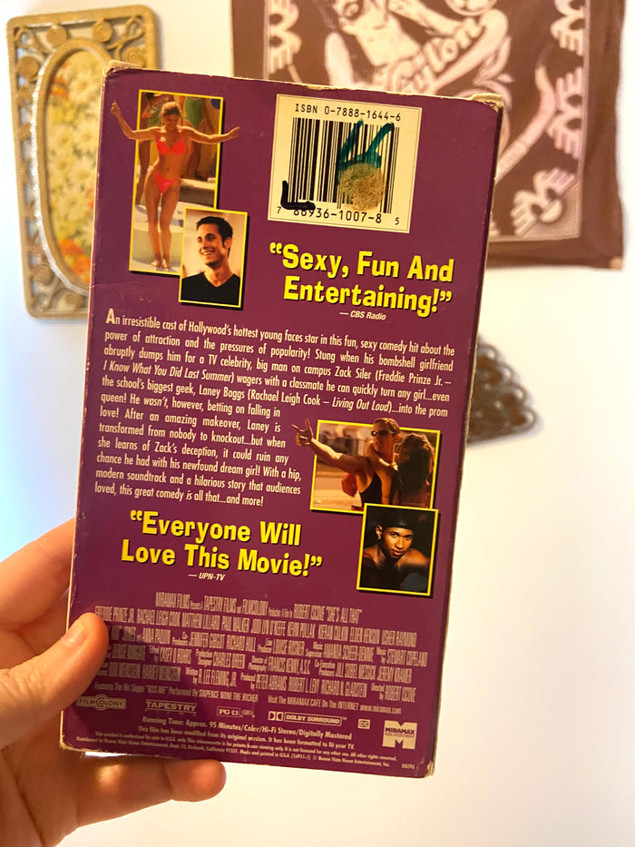 Vintage VHS ~ She's All That - Deer Creek Mercantile
