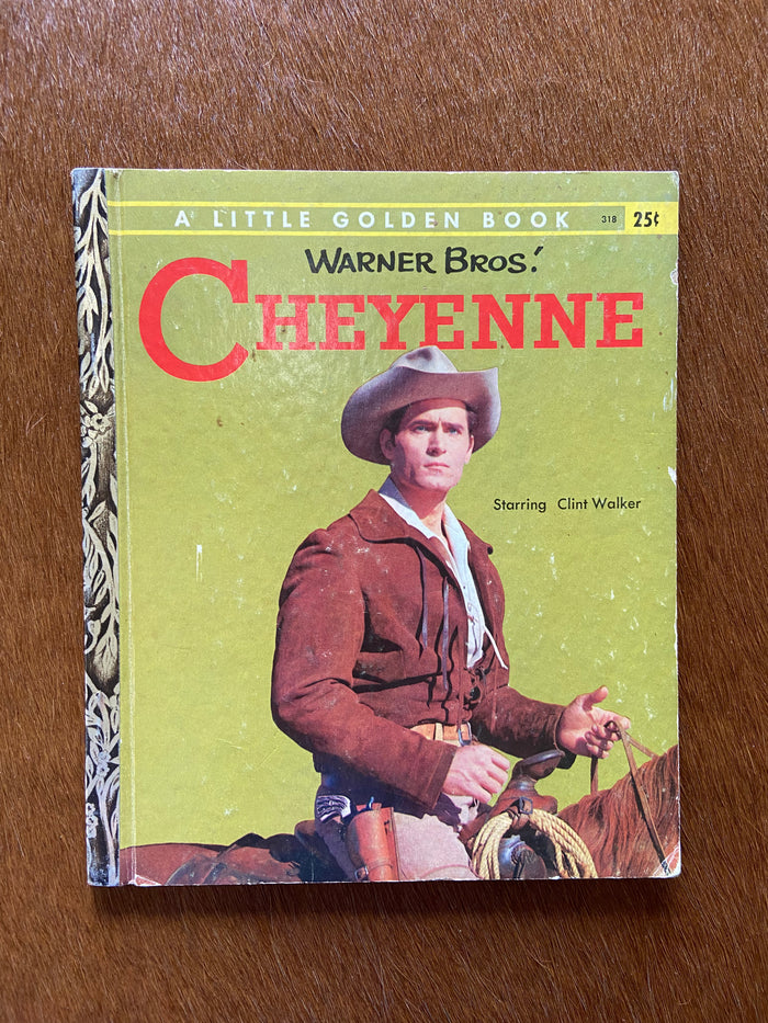 Vintage Little Golden Book Warner Bros. Cheyenne Western First Edition Letter A - Deer Creek Mercantile