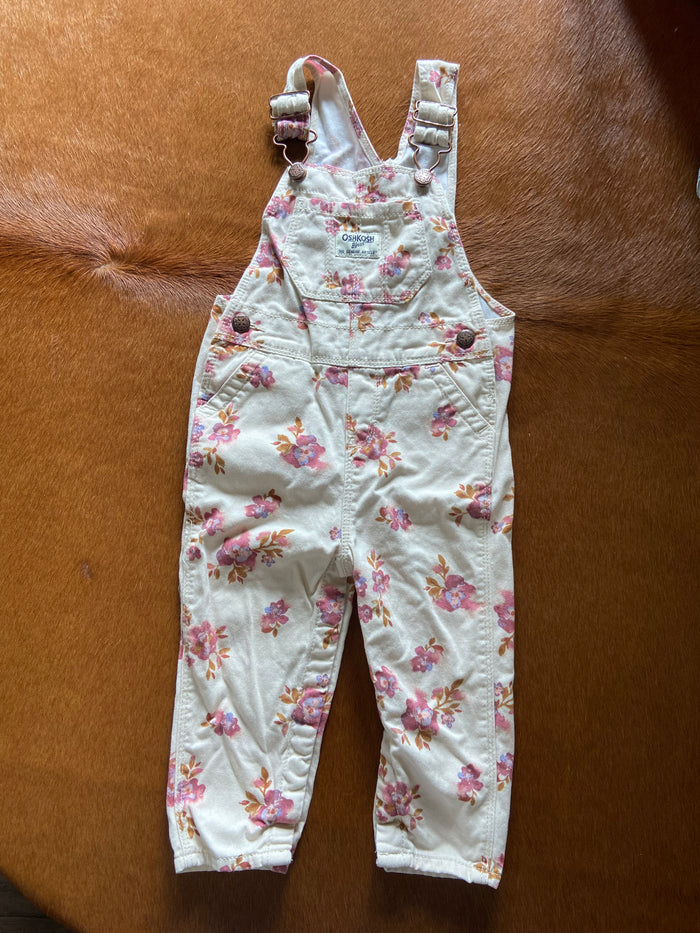 Vintage Floral Oshkosh Overalls *18 Months - Deer Creek Mercantile