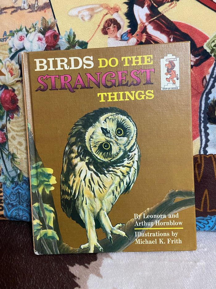 Vintage Birds Do The Strangest Things 1965 Book - Deer Creek Mercantile