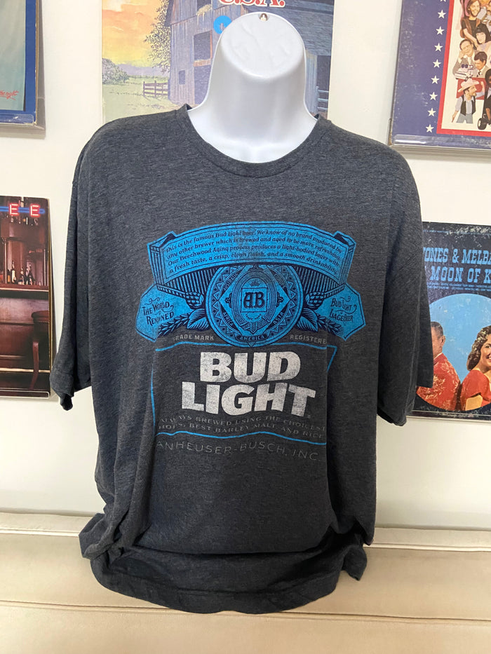Vintage Bud Light Graphic Tee *Size XL - Deer Creek Mercantile