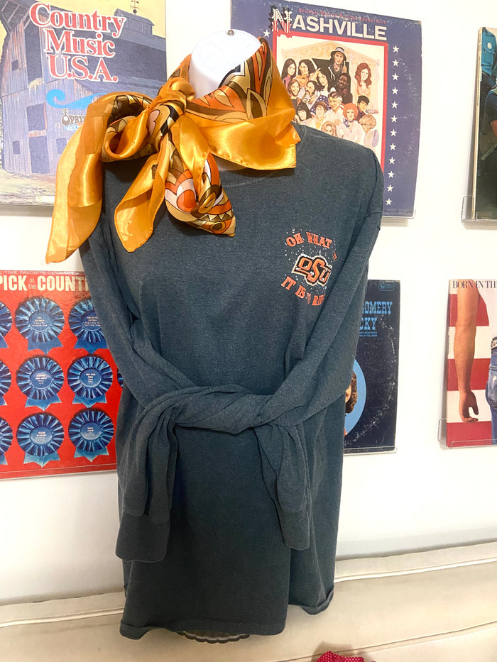 Vintage 2013 OSU On Bullets Graphic Long Sleeve Shirt *Size Large - Deer Creek Mercantile