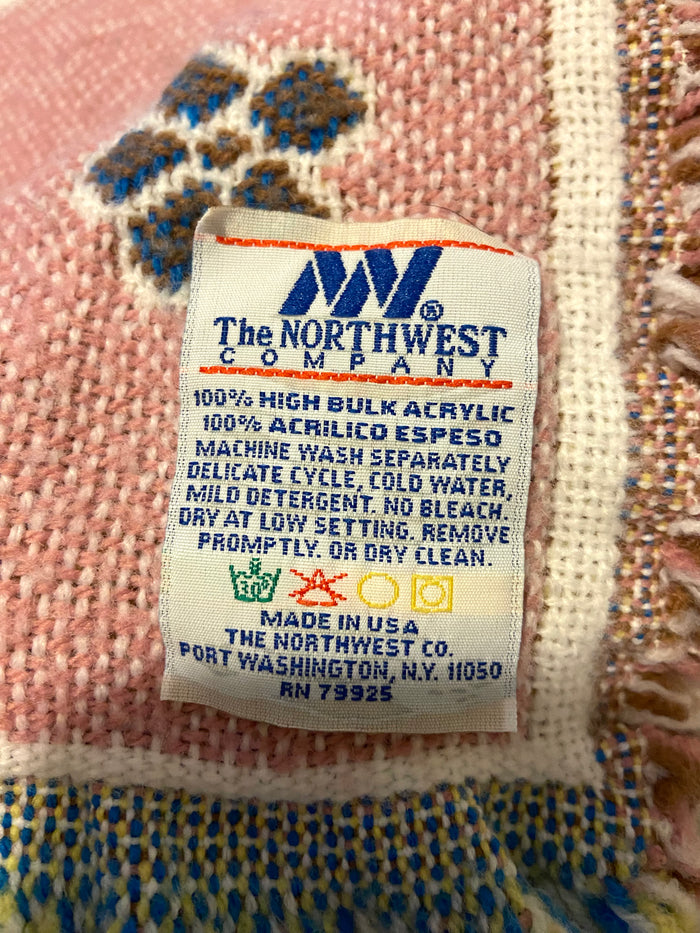 Vintage Precious Moments SamB You Are Always There For Me Tapestry Blanket - Deer Creek Mercantile