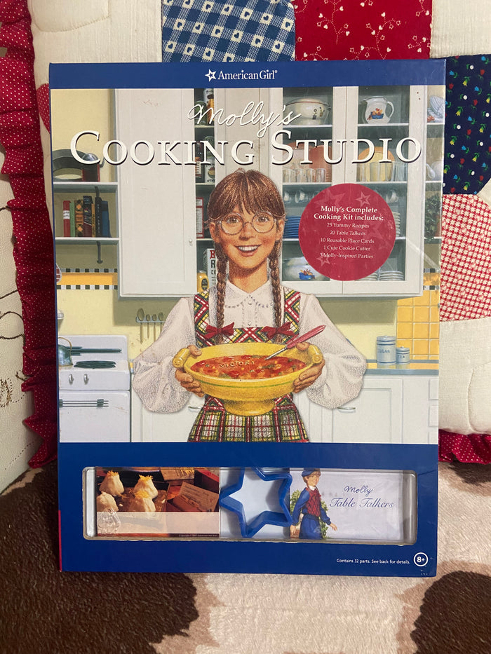 Vintage American Girl Molly's Cooking Studio Cookbook - Deer Creek Mercantile