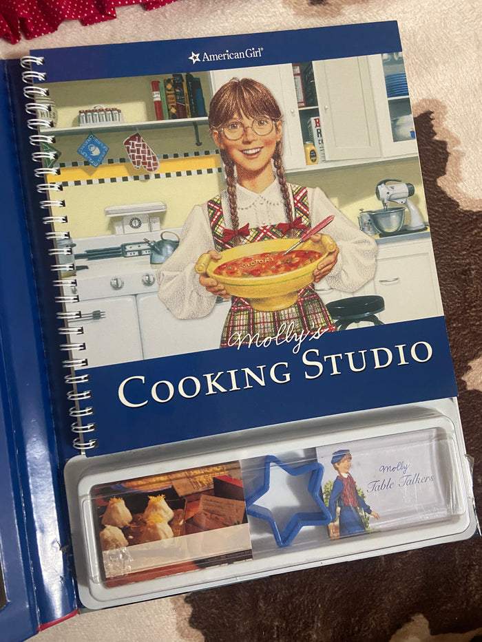 Vintage American Girl Molly's Cooking Studio Cookbook - Deer Creek Mercantile