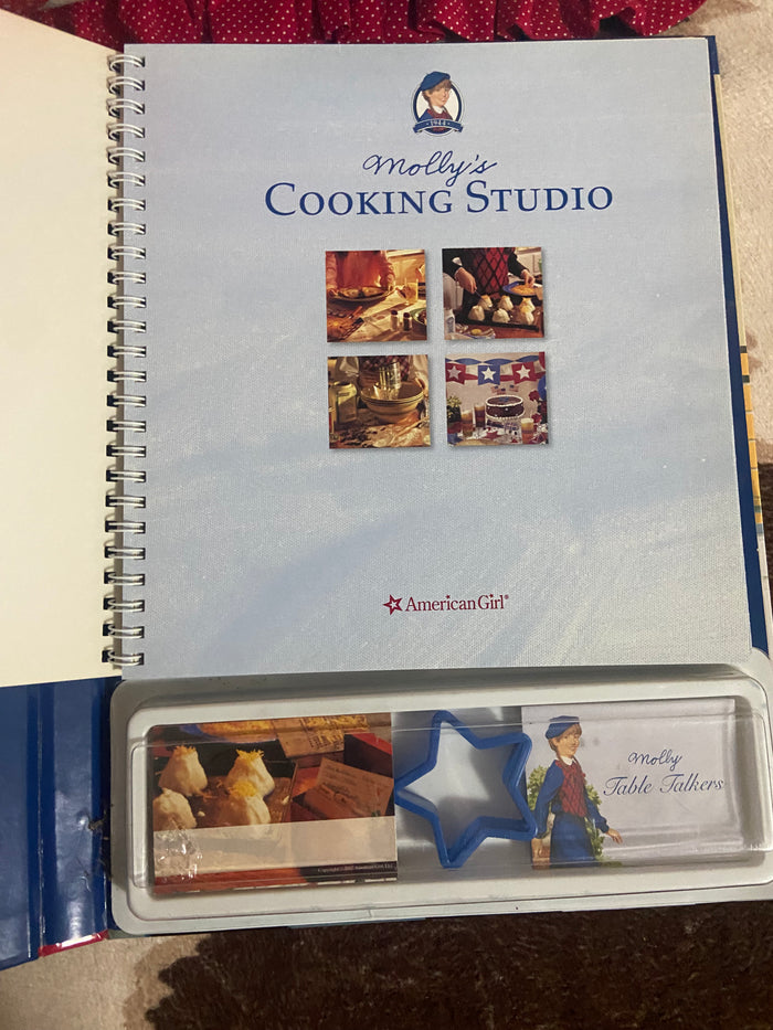 Vintage American Girl Molly's Cooking Studio Cookbook - Deer Creek Mercantile
